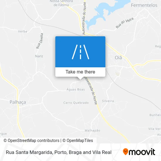 Rua Santa Margarida map