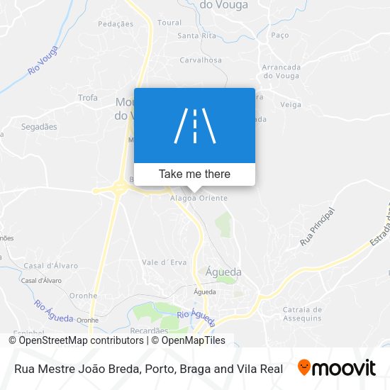 Rua Mestre João Breda map
