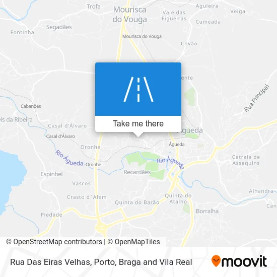 Rua Das Eiras Velhas map