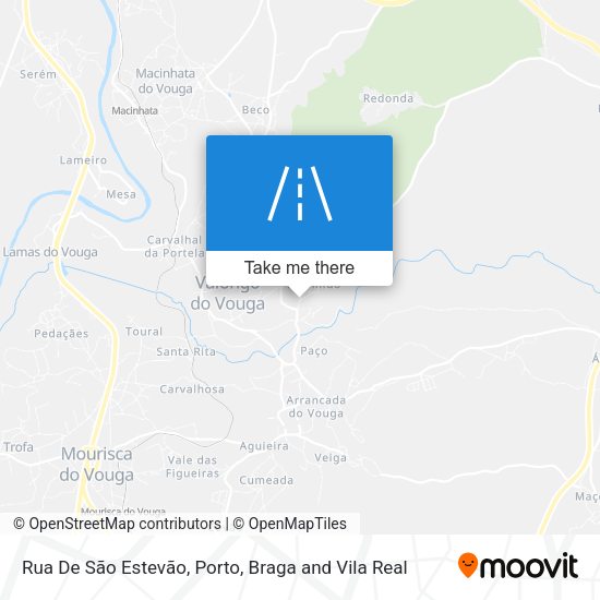 Rua De São Estevão map
