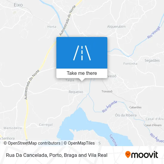 Rua Da Cancelada map