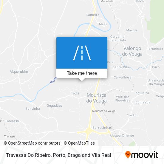 Travessa Do Ribeiro mapa