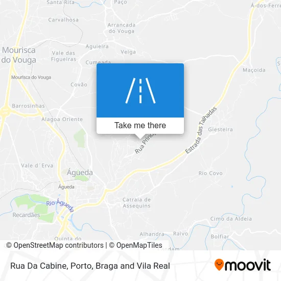 Rua Da Cabine map