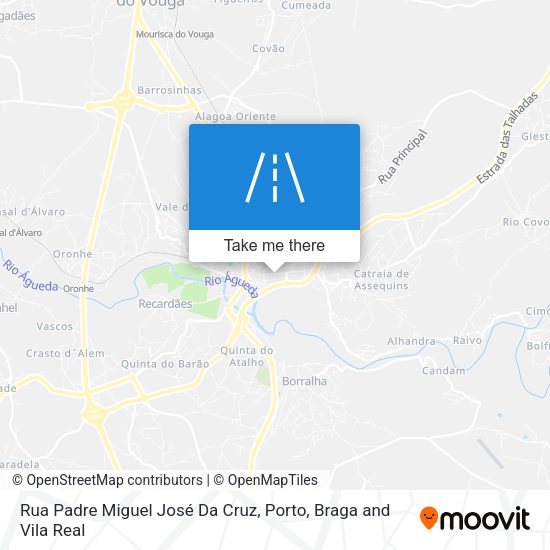 Rua Padre Miguel José Da Cruz mapa