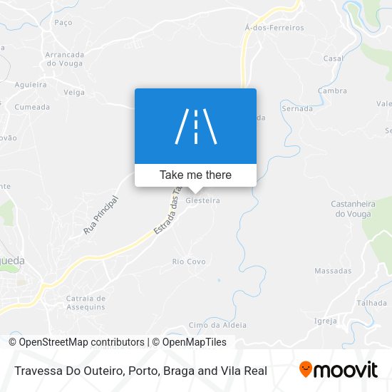 Travessa Do Outeiro mapa