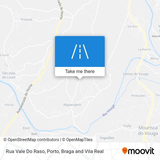 Rua Vale Do Raso map