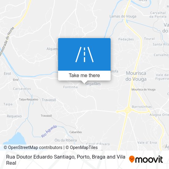 Rua Doutor Eduardo Santiago map