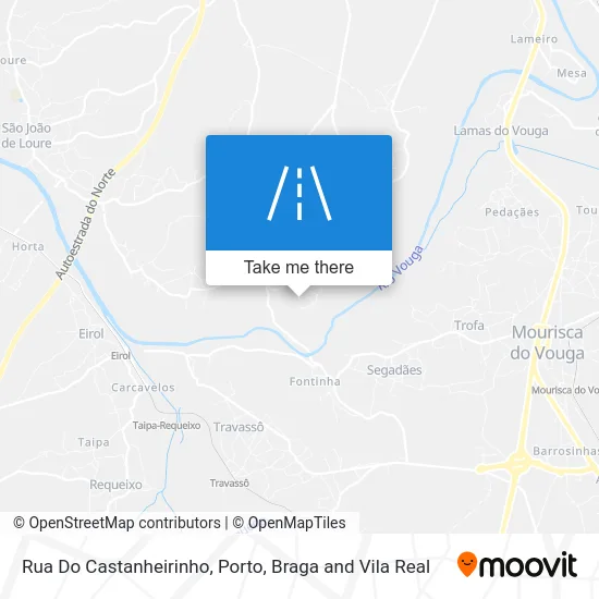 Rua Do Castanheirinho map