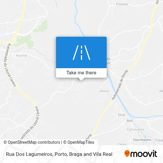 Rua Dos Lagumeiros map