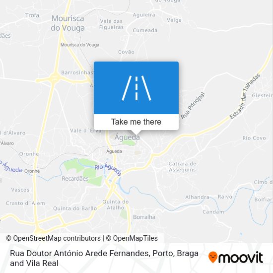 Rua Doutor António Arede Fernandes map