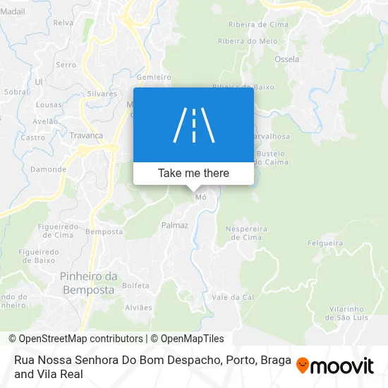 Rua Nossa Senhora Do Bom Despacho map