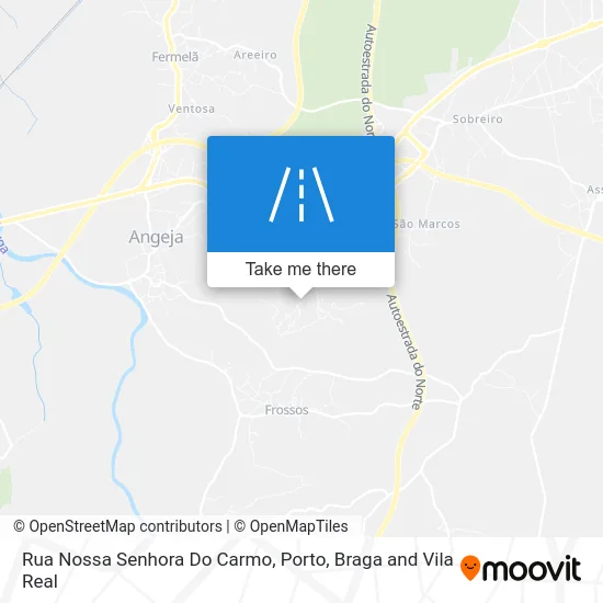 Rua Nossa Senhora Do Carmo map