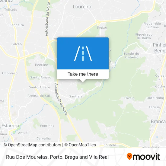 Rua Dos Mourelas map