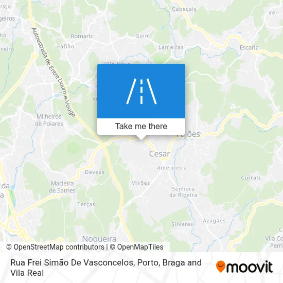 Rua Frei Simão De Vasconcelos map