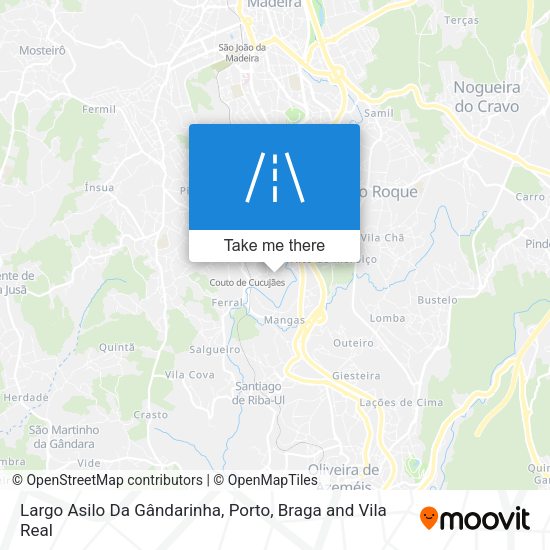 Largo Asilo Da Gândarinha map