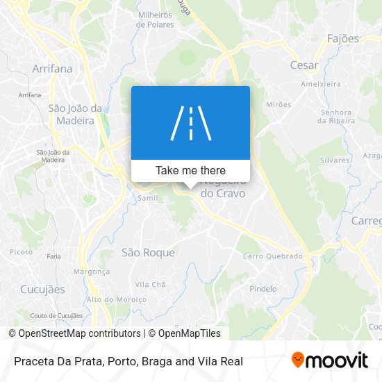 Praceta Da Prata mapa
