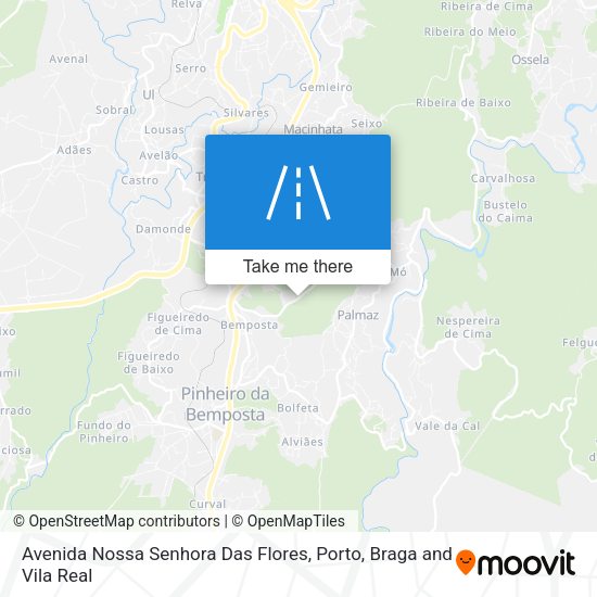 Avenida Nossa Senhora Das Flores map