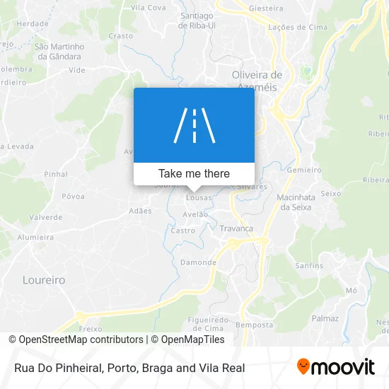 Rua Do Pinheiral map