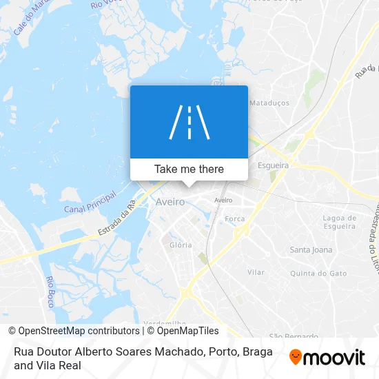 Rua Doutor Alberto Soares Machado map