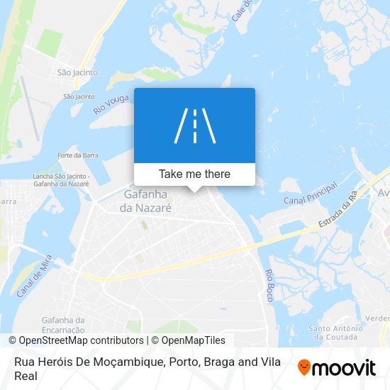 Rua Heróis De Moçambique map