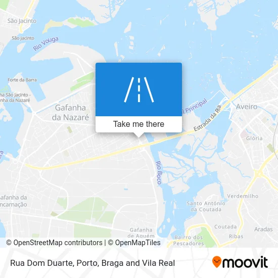 Rua Dom Duarte map