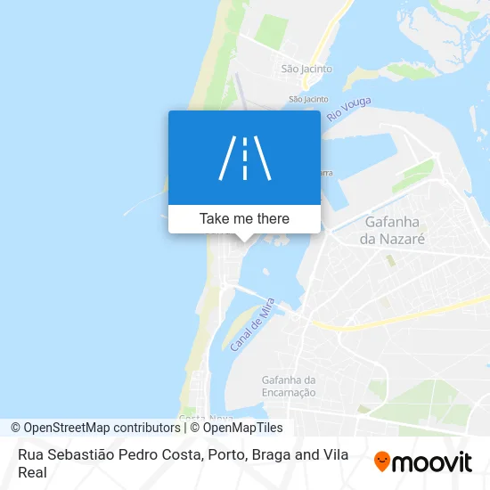 Rua Sebastião Pedro Costa map