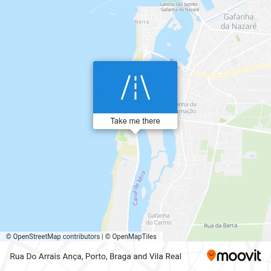 Rua Do Arrais Ança map