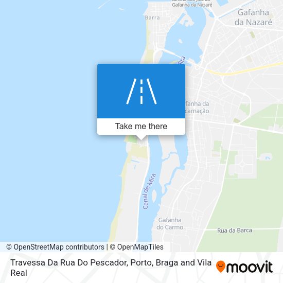 Travessa Da Rua Do Pescador mapa