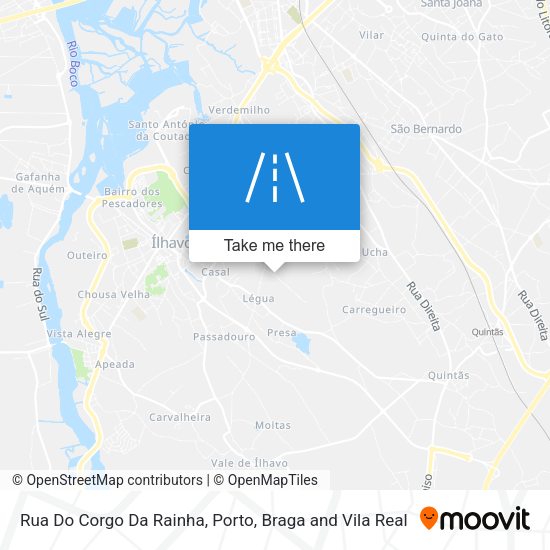 Rua Do Corgo Da Rainha map