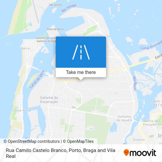 Rua Camilo Castelo Branco map