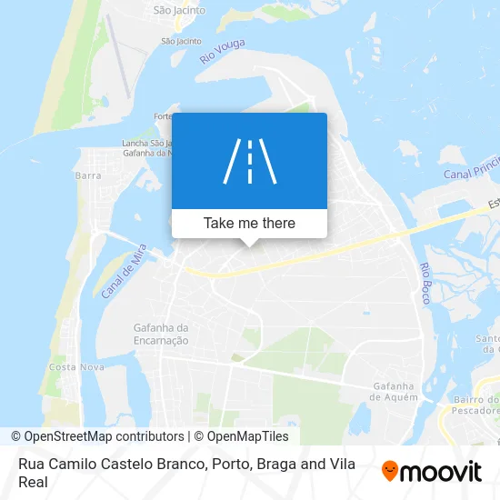 Rua Camilo Castelo Branco map