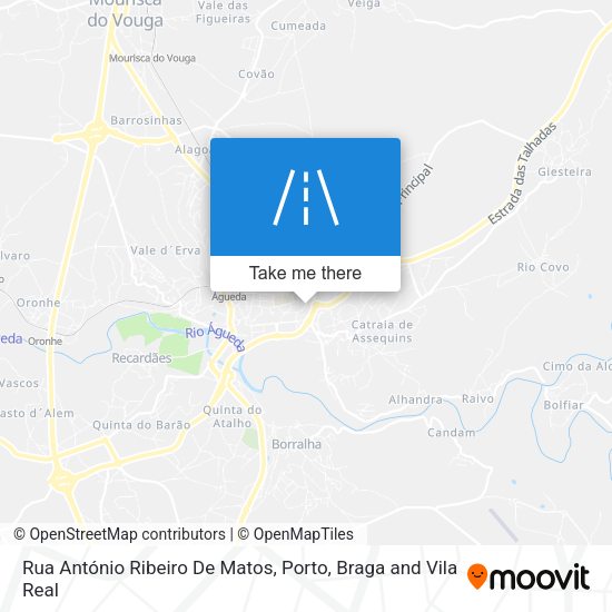 Rua António Ribeiro De Matos map