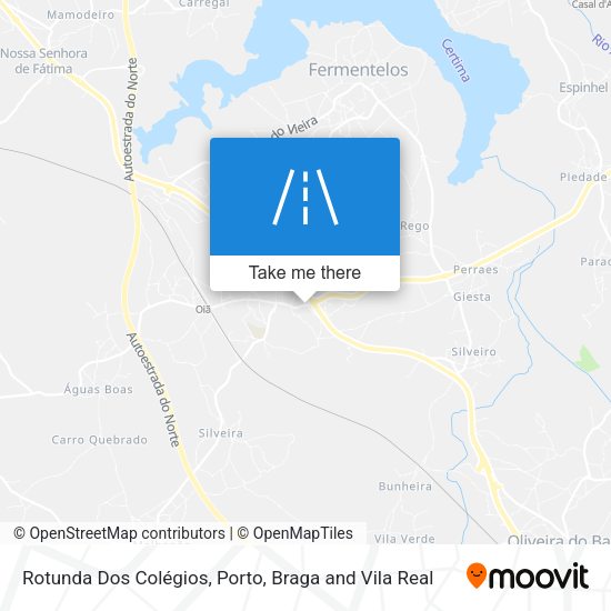 Rotunda Dos Colégios mapa