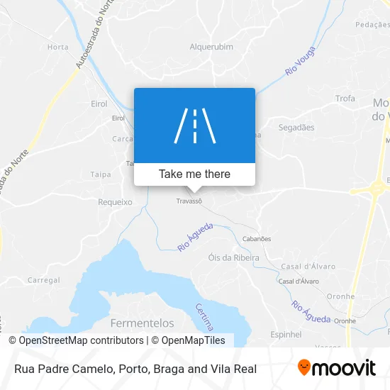 Rua Padre Camelo map