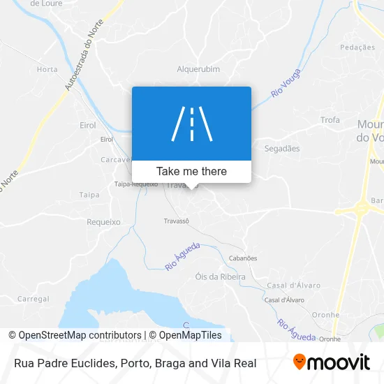 Rua Padre Euclides map