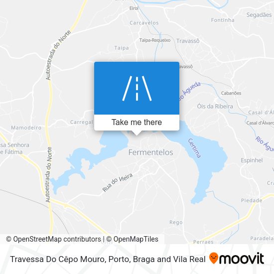Travessa Do Cêpo Mouro mapa