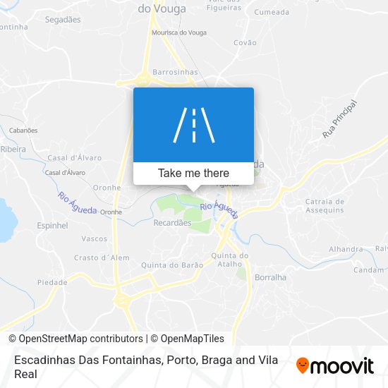 Escadinhas Das Fontainhas mapa