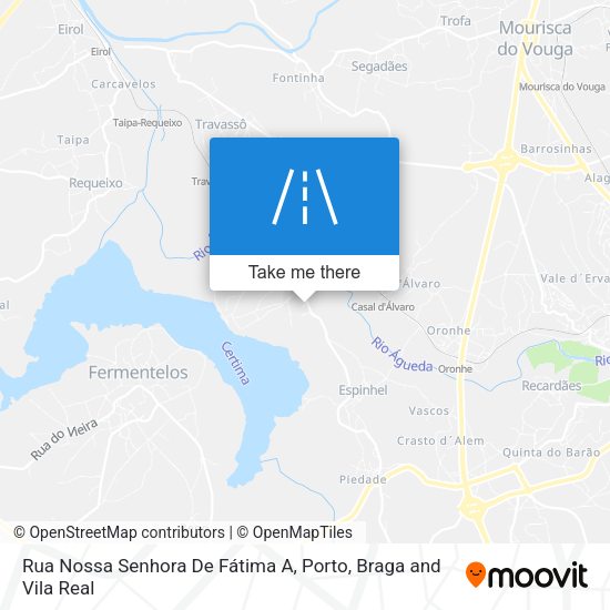 Rua Nossa Senhora De Fátima A map