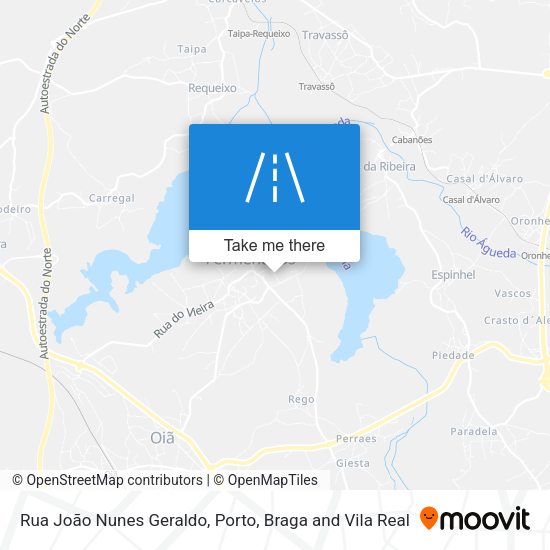 Rua João Nunes Geraldo map