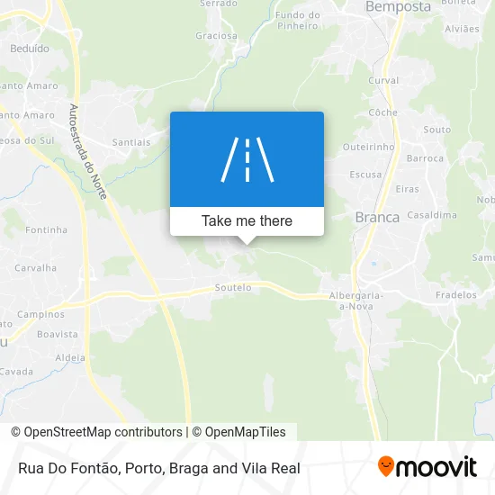 Rua Do Fontão map