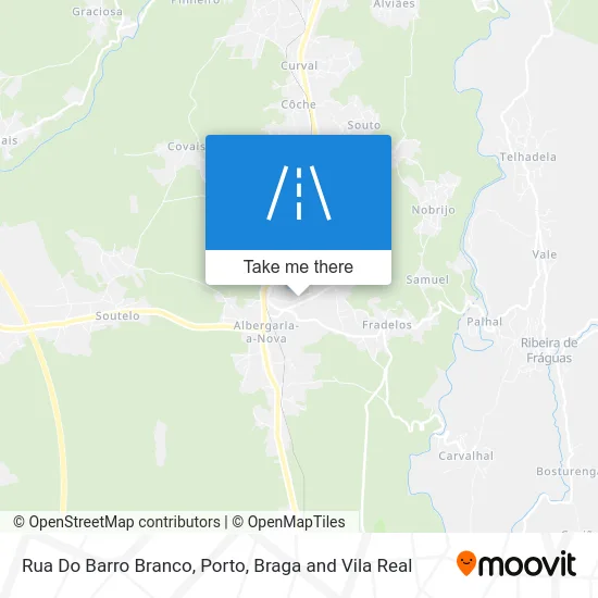 Rua Do Barro Branco map