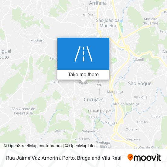 Rua Jaime Vaz Amorim map