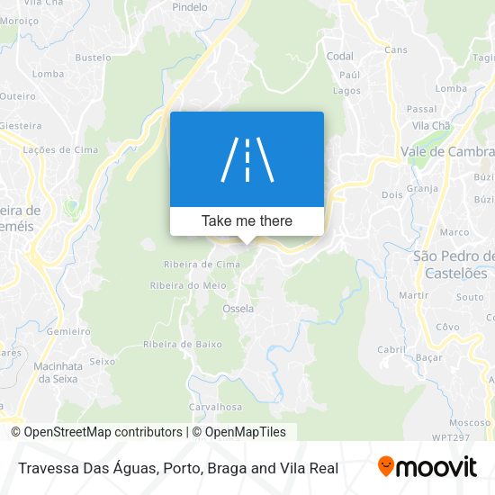 Travessa Das Águas map