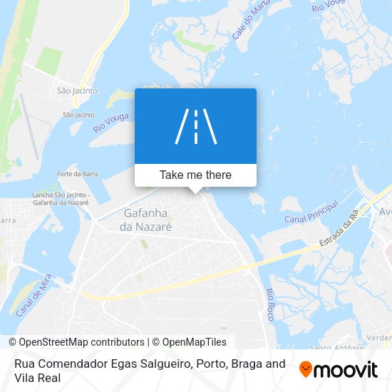 Rua Comendador Egas Salgueiro map