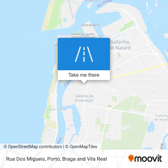 Rua Dos Migueis map