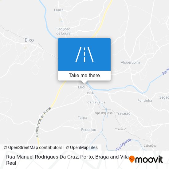 Rua Manuel Rodrigues Da Cruz mapa