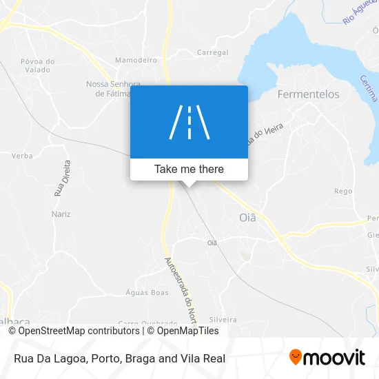 Rua Da Lagoa map