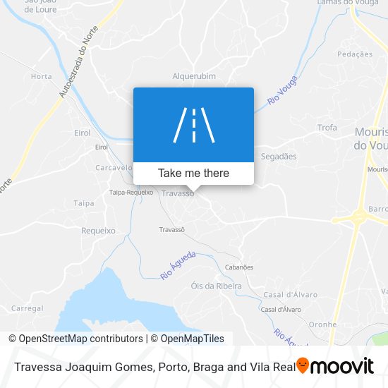Travessa Joaquim Gomes mapa