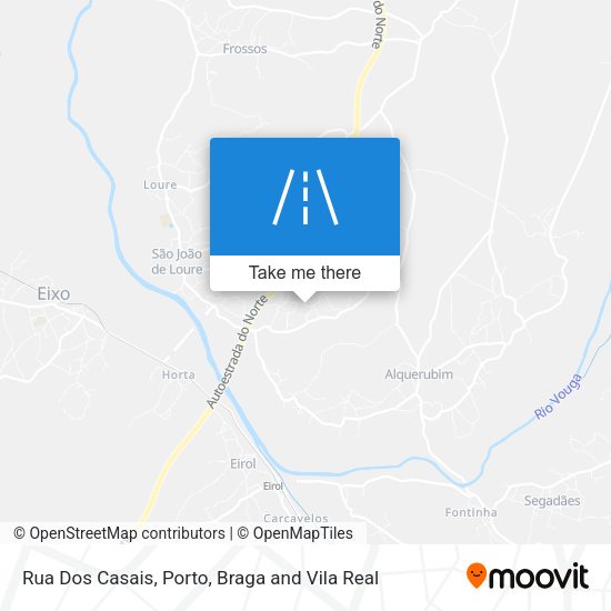 Rua Dos Casais map