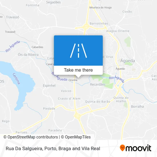 Rua Da Salgueira map